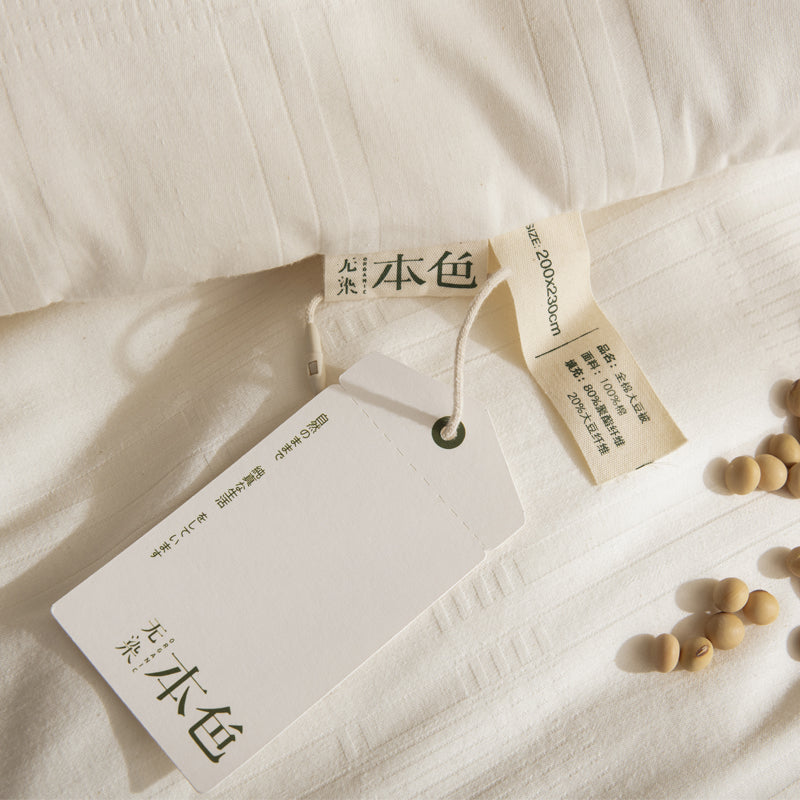 All Season Comforter – Cotton Outer & Soy Fiber Fill | Lightweight Warm | 3 Sizes