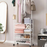 Multi-Layer Shoe & Hat Rack with Storage Shelves