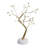 LED Copper Wire Bedroom Tree Lamp | Decorative Night Light for Home Décor