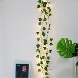 Maple Leaf Rattan Decorative Light String | Warm LED Garland for Home Décor