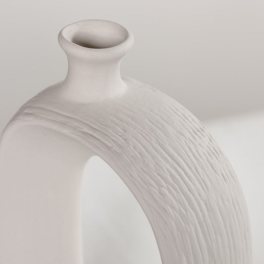 Modern White Ceramic Vase