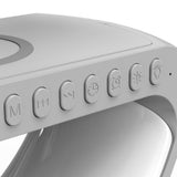 G-Shaped LED Lamp with Bluetooth Speaker & Wireless Charger