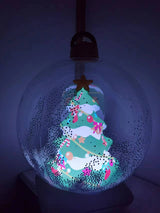 Inflatable Christmas Balls Hanging Crafts Outdoor Holiday Decorations for Home