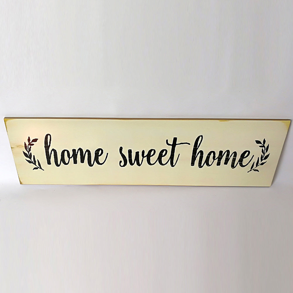 HOME SWEET HOME Wall Sign – Modern Home Furnishing Decoration Piece