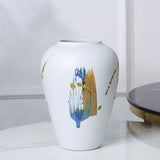 Large Ceramic Vase for Living Room – Tall Frosted Color Glaze | European Style | 3 Sizes