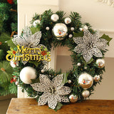 Christmas Wreath Decoration Festive Home Garden and Mall Door Decor
