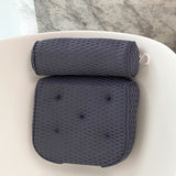 4D Net Bathtub Pillow, Black Bath pillow
