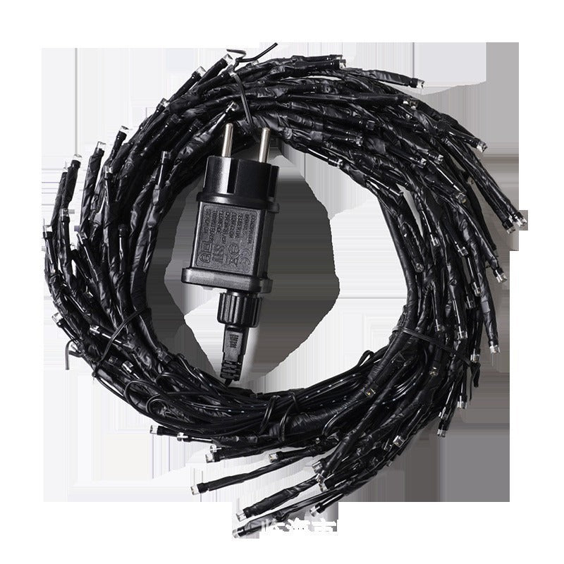 LED Christmas Leaves Rattan Lamp Indoor Bedroom Light