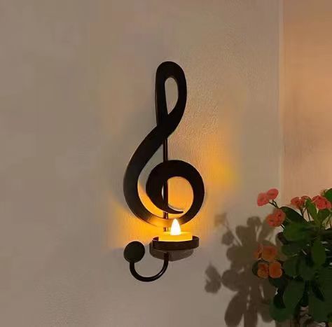 Elegant Iron Candle Holder for Wedding, Birthday & Home Decor
