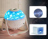 Galaxy Star Projector Night Light – Starry Sky Bedroom Projector with Music