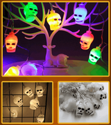 Halloween Decoration Pumpkin Light LED String Lights Lantern