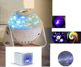 Galaxy Star Projector Night Light – Starry Sky Bedroom Projector with Music