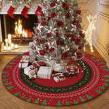 Christmas Tree Skirt Carpet Floor Mat Door Mat For Living Room Decorative