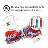 USA LED Flag For Decoration 420 LED String Waterproof Light