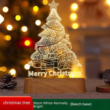 acrylic led christmas tree
