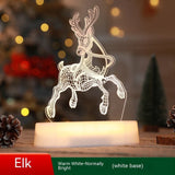 acrylic led christmas tree