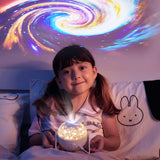 Galaxy Star Projector Night Light – Starry Sky Bedroom Projector with Music