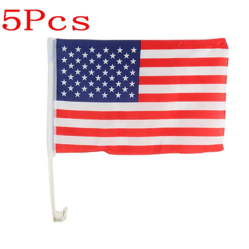 american flag for car window