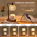 Height Adjustable Candle Warmer Lamp Fitting Standard Jar Candle