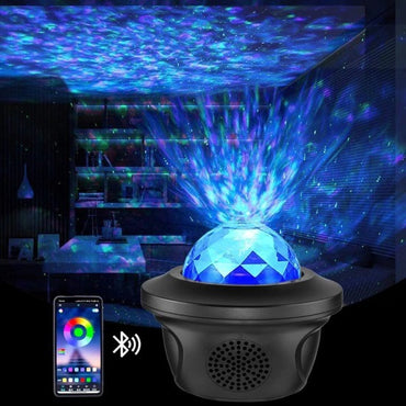 Creative Astronaut Galaxy Starry Sky Projector Nightlight USB Atmosphere Bedroom Table Lamp