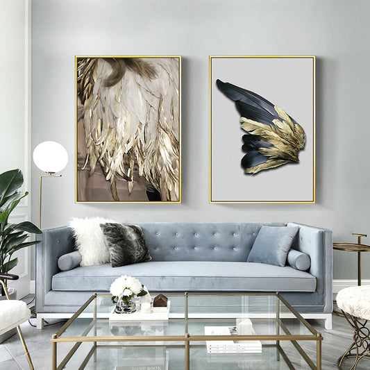 Abstract style decorative painting for sofa background wall
