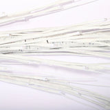 Snowy white finish LED birch tree lights