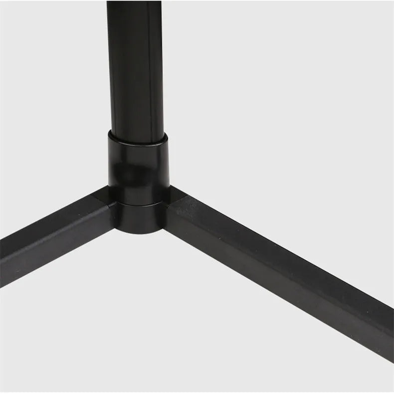 RGB corner floor lamp tripod base close up