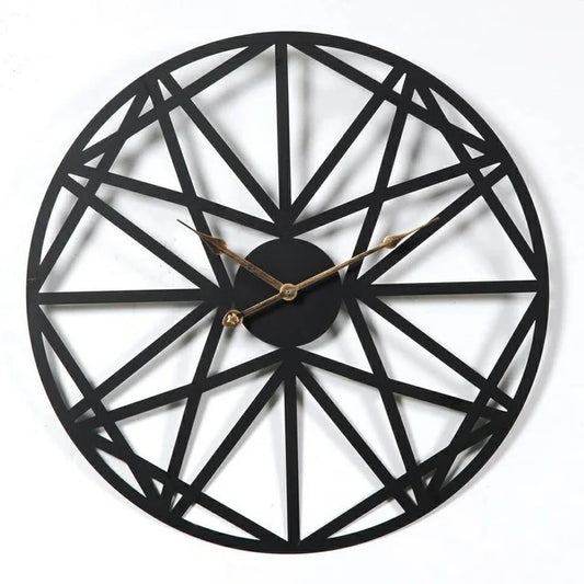 rod Iron wall clock