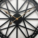 rod Iron wall clock