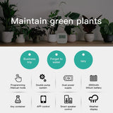 Splendas automatic irrigation device features including weather and humidity display