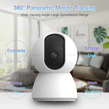 Splendas indoor wireless PTZ security camera placed in living room