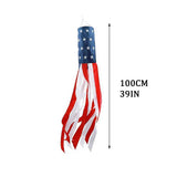 USA flag windsock outdoor decoration 100cm product view display