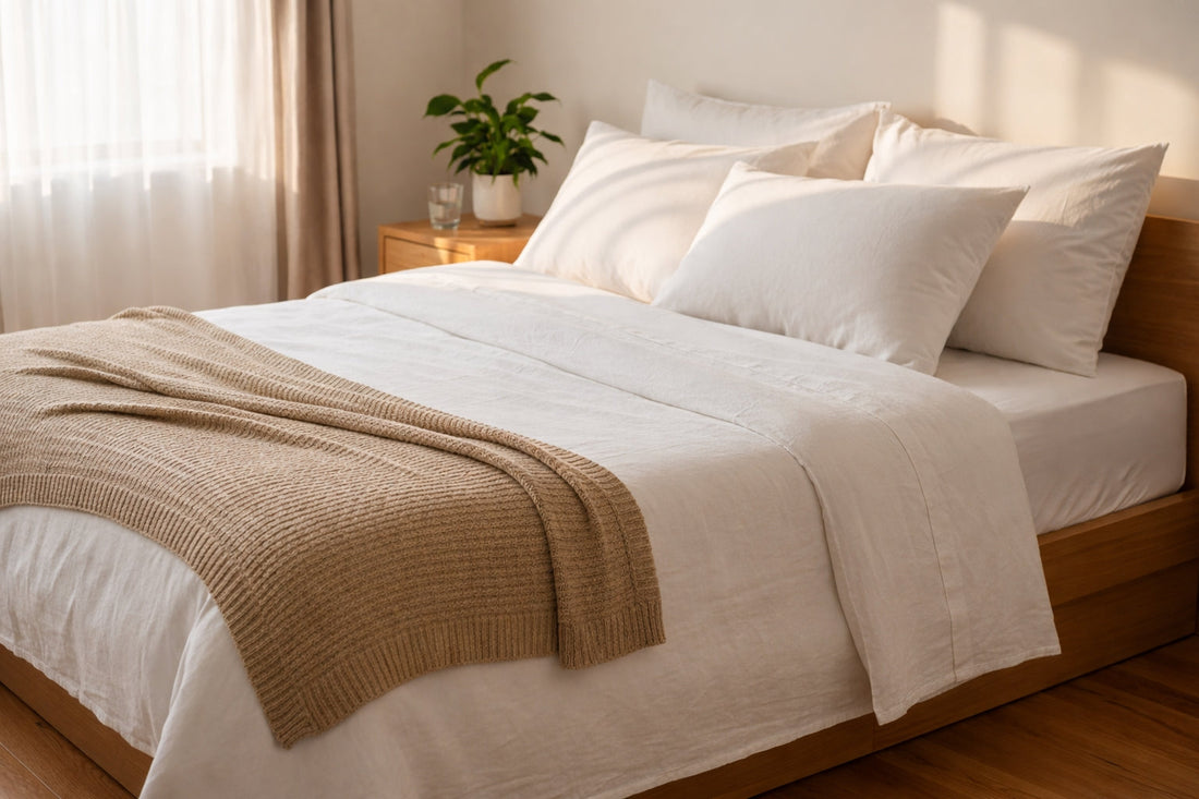 Create a Quiet Luxury Bedroom With the Right Bedding 