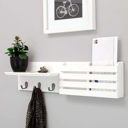 Entryway 24" Floating Storage Shelf Wall Mount Shelves