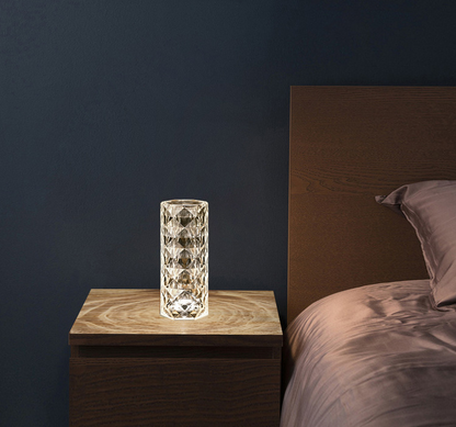 Nordic Crystal USB Table Lamps - Diamond Night Light