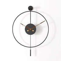 Simple Wall Clock In Living Room
