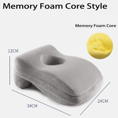 Memory Foam Nap Pillow for Travel Headrest Neck Support Cushions Office Rest Lunch Break Pillow Sleeping