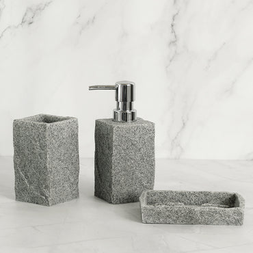  Imitati Granite Resin Iiquid Soap dispenser bathroom accessories set