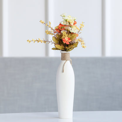 Modern And Simple Ceramic Vase with Artificial Flower