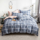 Splendas Floral Cotton Bed Linen Set Soft Breathable 4-Piece Duvet Cover | Twin Queen King