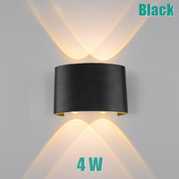 Nordic Modern Stair Aisle Wall Lamp Waterproof LED Aluminum Outdoor Up Down Wall