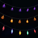 Led decorated Halloween lights