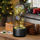 Luminous Rose Night Light & Speaker – Romantic Flower Lamp Gift for Her