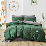 Splendas Soft Cotton Duvet Cover Set 4-Piece Breathable Wrinkle Resistant | Twin Queen King