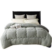 Cotton Quilts Patchwork Duvets Australian Lambs Wool Warm Comforter Camel Quilt Thicken Warm Duvets Winter Comforter