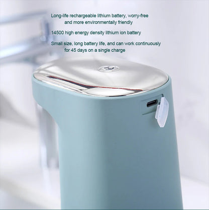 Foaming Soap Dispenser! Automatic Hand Sanitizer For Kitchen & Bathroom