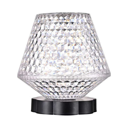 Diamond Crystal Lamp Table Light USB Touch Sensor Bar Table Lamp Dimming Beside