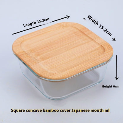 Microwave Bento Box Heating Transparent