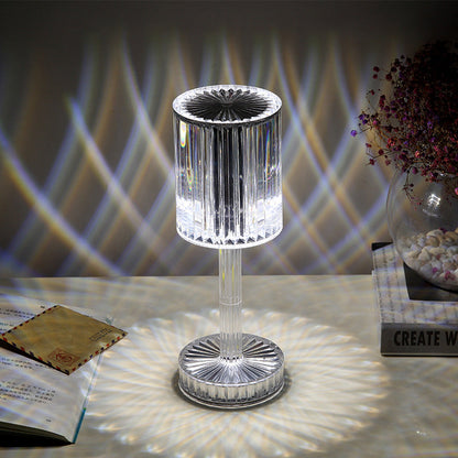 Crystal Table Lamp Hotel Decoration Diamond Romantic Warm Led For Home Decor Romantic Gift Night Light