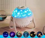 Galaxy Star Projector Night Light – Starry Sky Bedroom Projector with Music